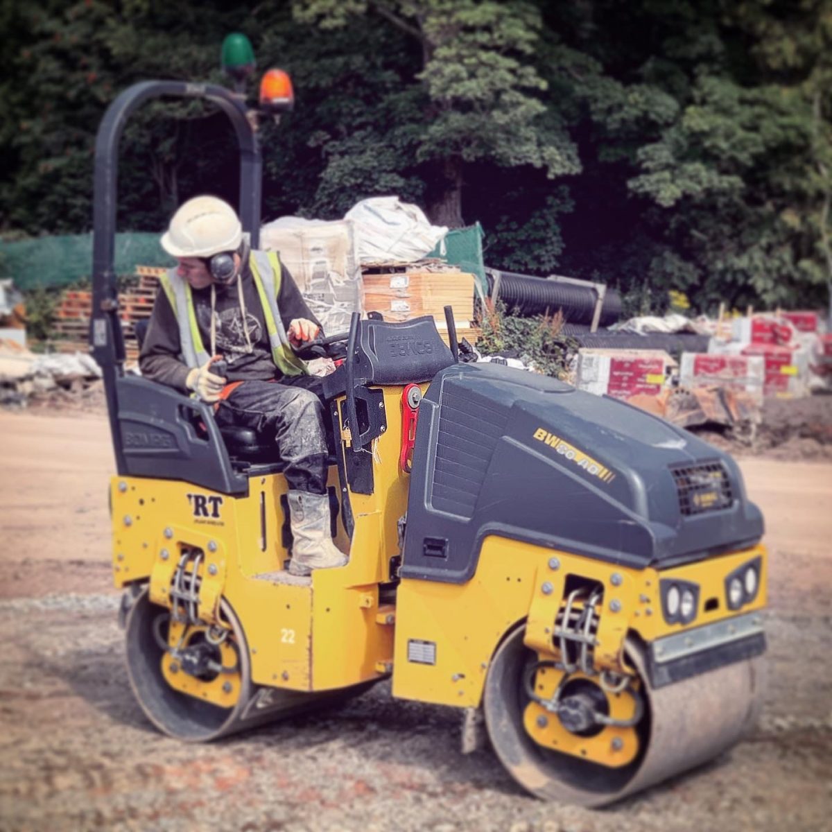 Road Roller our A 2 Z of Safety Training